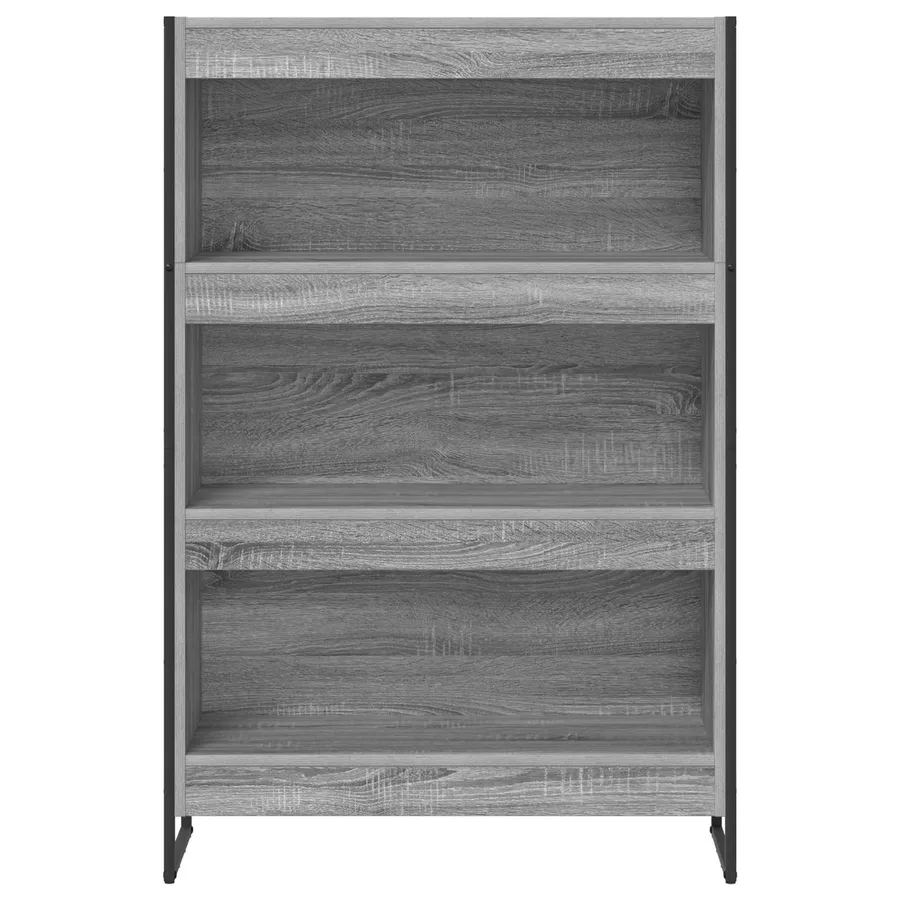 Bibliothèque Gris Sonoma 80 x 30 x 121 cm Bois d'ingénierie - 5