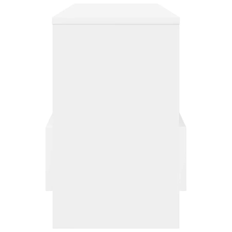 Étagère à magazines Blanc 68,5 x 30 x 45 cm - 7