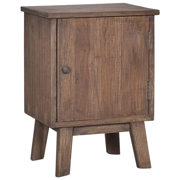 Table de chevet 40x30x53 cm Bois de teck solide