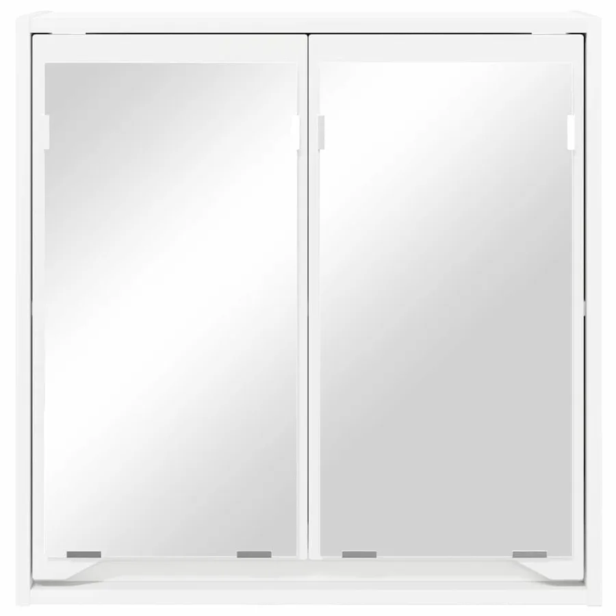 Armoire Miroir de Salle de Bain Blanc 60 x 20 x 60 cm - 6