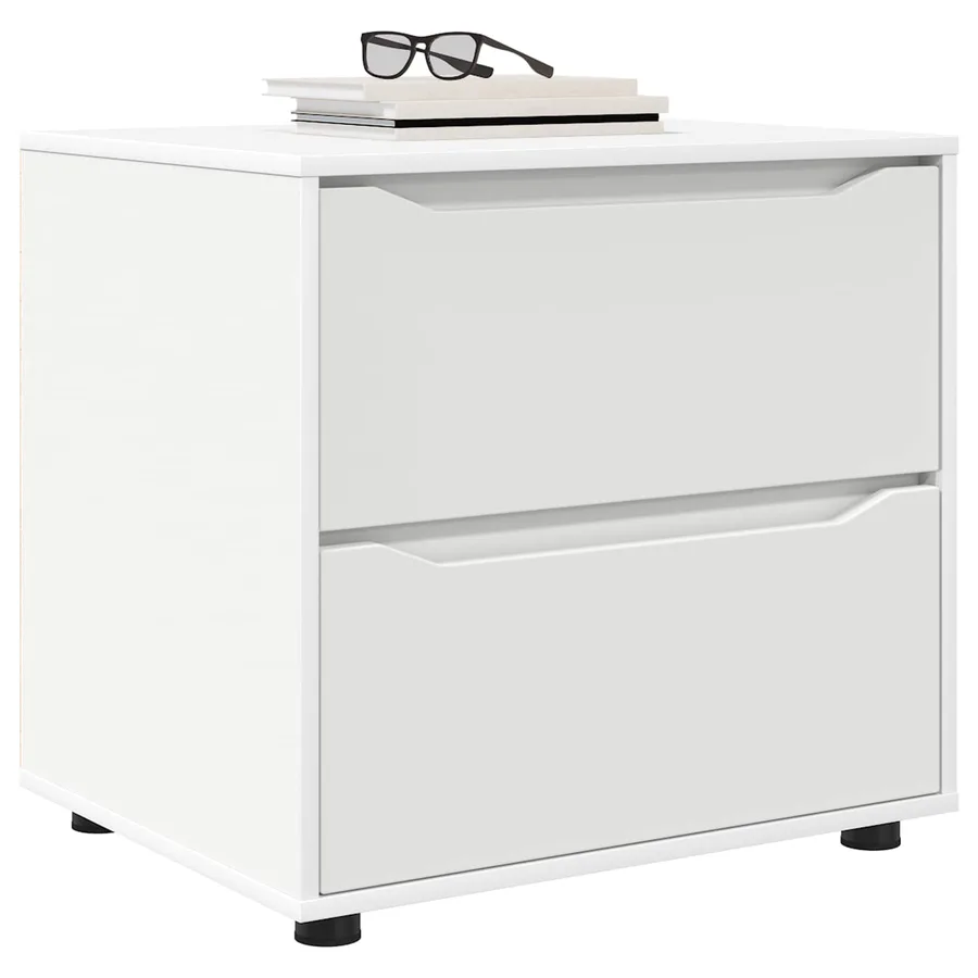 Armoire de rangement Blanc 60 x 48 x 57 cm Bois d'ingénierie - 3