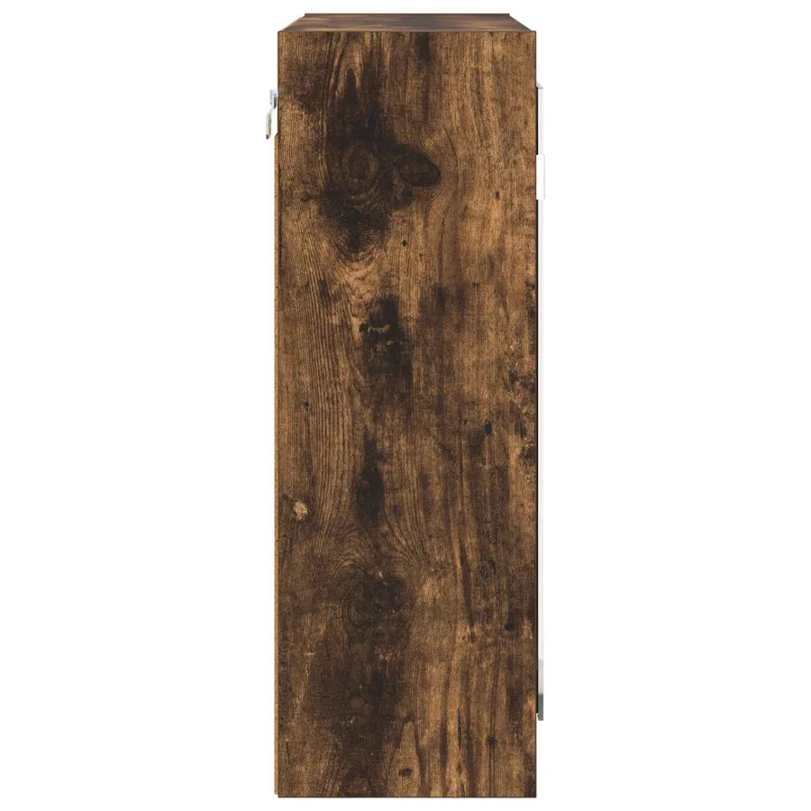 Armoire Miroir de Salle de Bain Chêne fumé 60 x 20 x 60 cm - 7