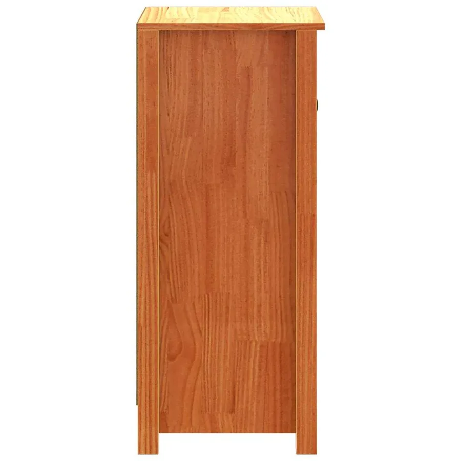 Buffet 2 pcs Brun cire 39 x 34,5 x 80 cm Pin massif - 6