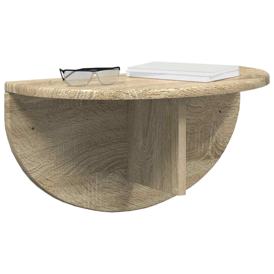 Étagère Murale Chêne Sonoma 48 x 24 x 24 cm Bois d'ingénierie - 3