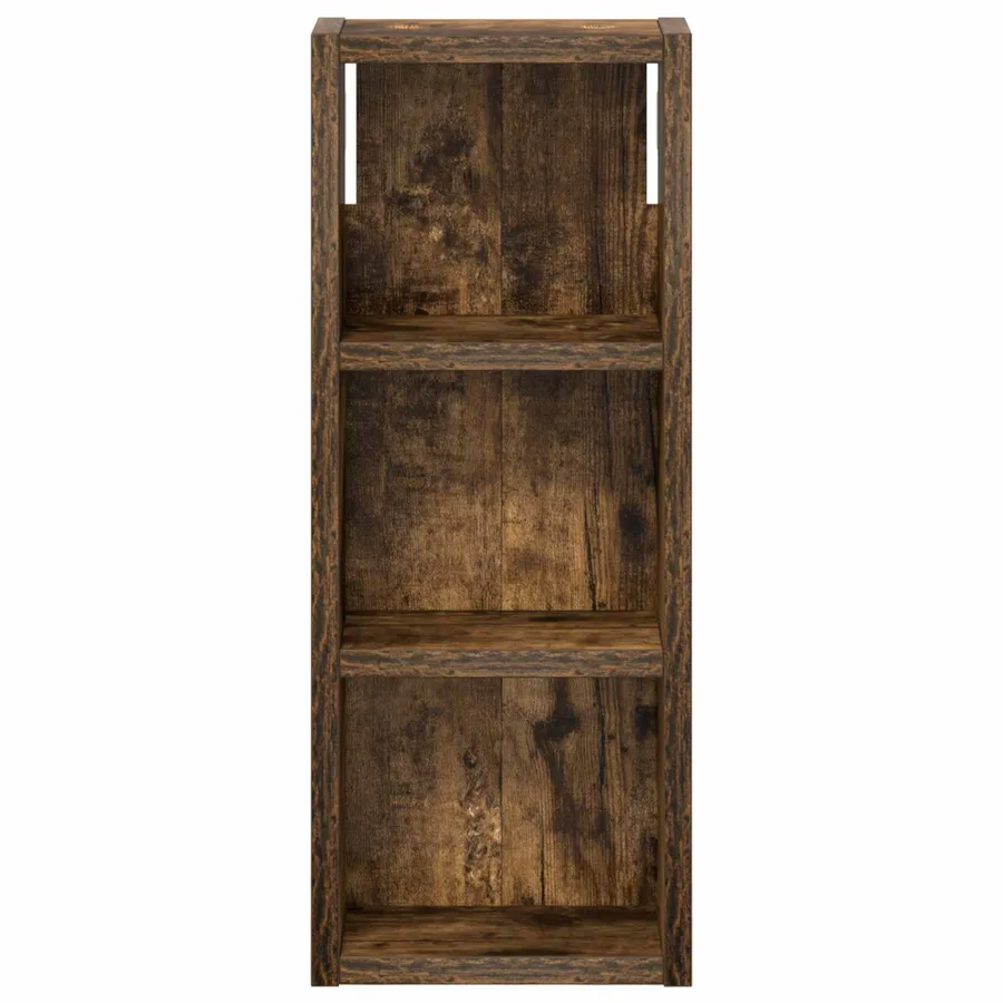 Armoire murale de salle de bain Chêne Fumé 20 x 10 x 50 cm - 6