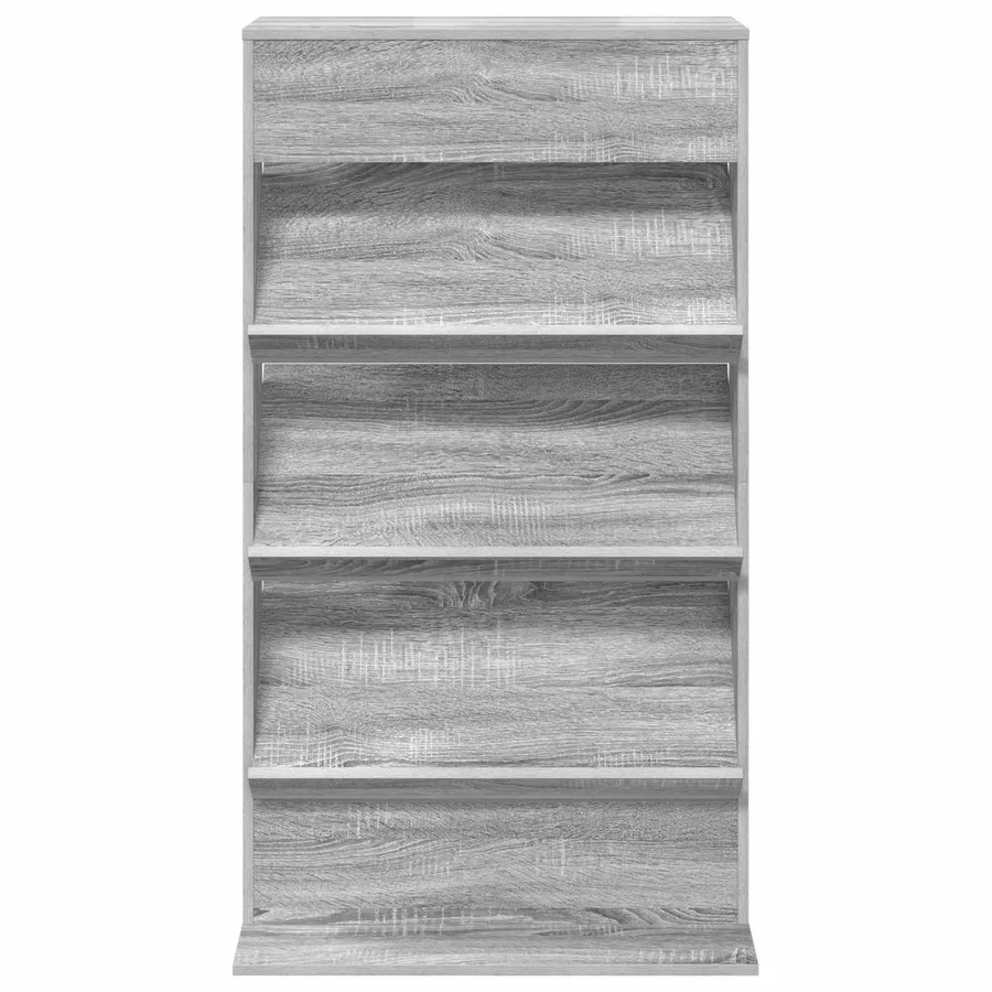 Étagère à magazines avec étagère Gris Sonoma 70 x 41 x 126 cm - 5