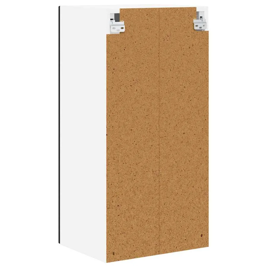 Cabinet en verre mural PORTO 2 pcs Noir 40 x 31 x 80 cm - 9