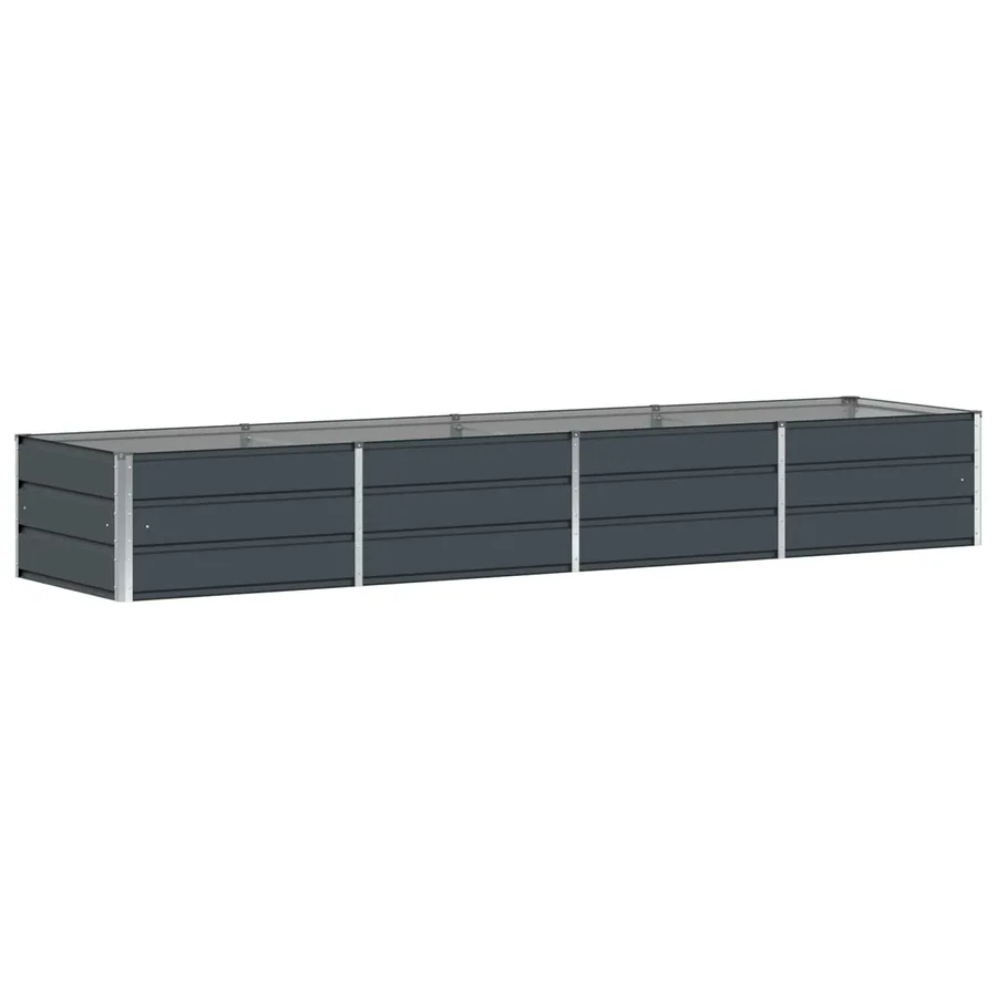Jardinière Anthracite 320 x 80 x 45 cm Acier - 2