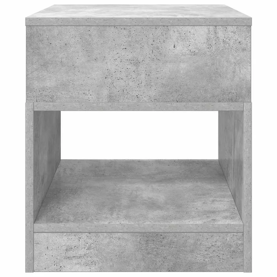 Table d'appoint 2 pcs Gris béton 40,5 x 40 x 45 cm - 6