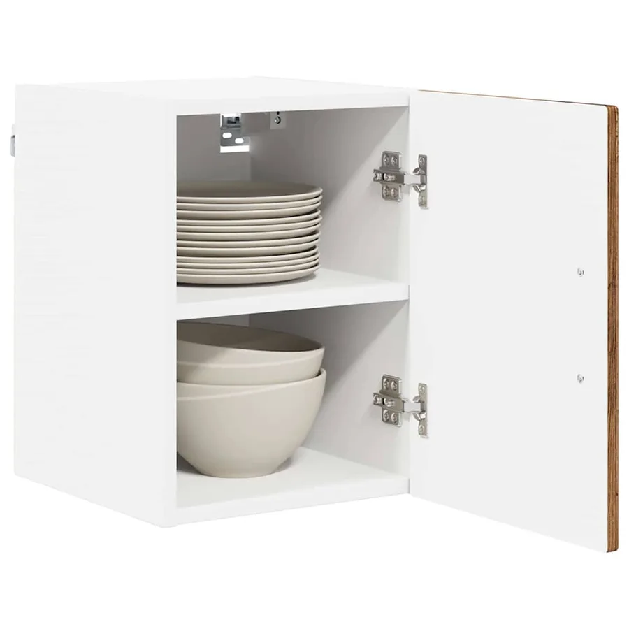 Meuble mural PORTO 2 pcs Bois ancien 30 x 31 x 40 cm - 3