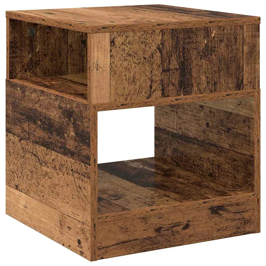 Table d'appoint 2 pcs Bois ancien 40,5 x 40 x 45 cm - 5