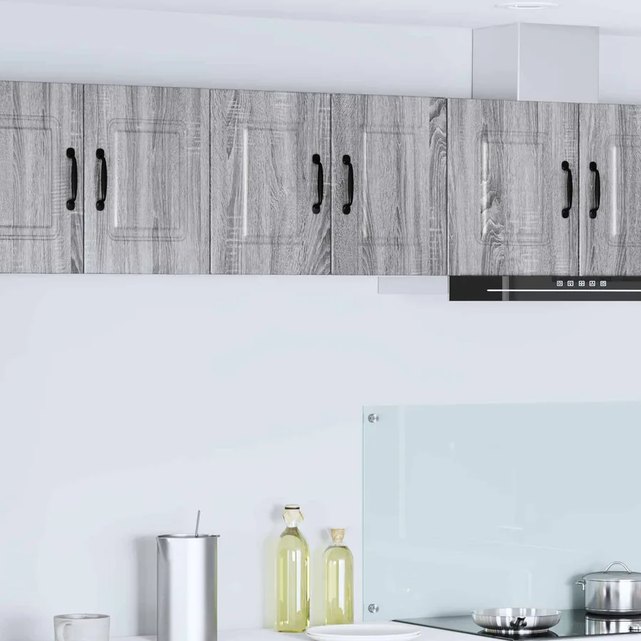 Meuble mural PORTO Gris Sonoma 30 x 31 x 40 cm