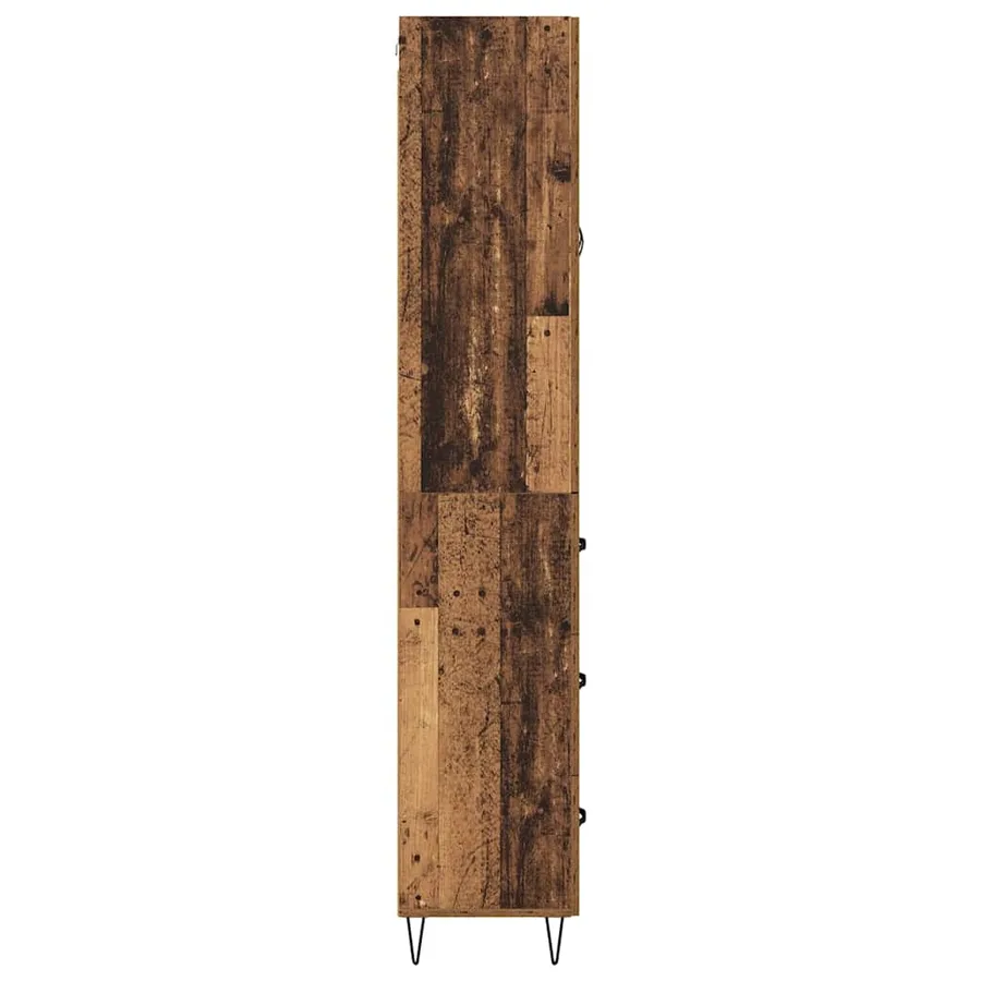 Haut Armoire Bois Ancien 69,5 x 34 x 180 cm Bois d'ingénierie - 9