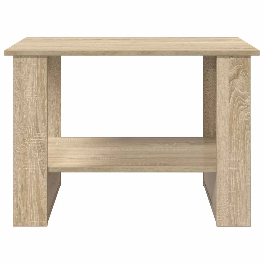 Table basse Chêne Sonoma 72 x 50 x 50 cm Bois d'ingénierie - 5