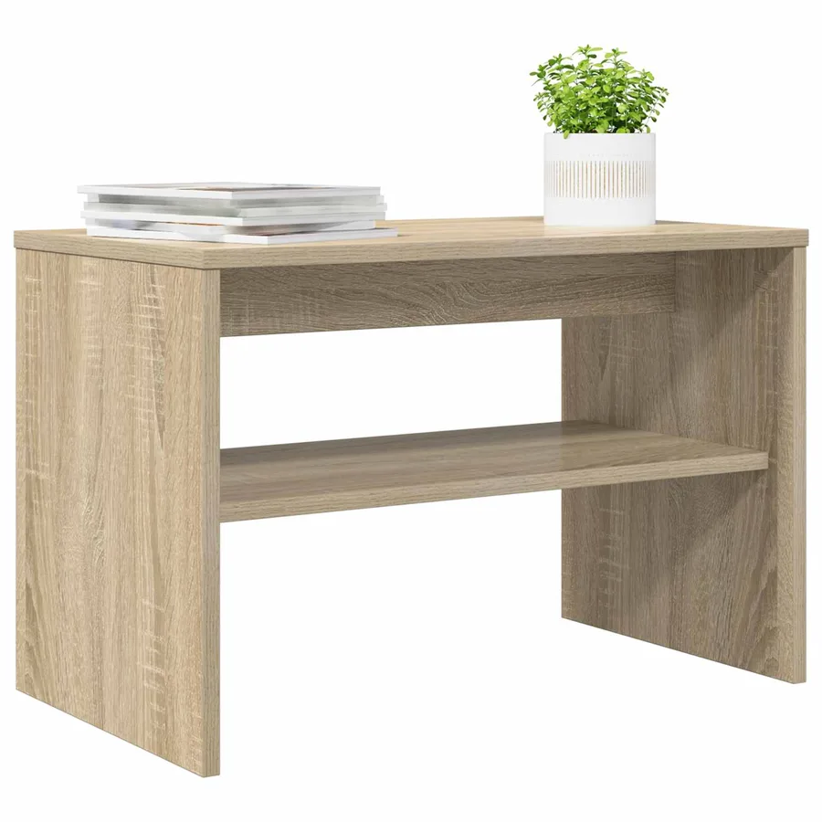 Meuble TV Chêne Sonoma 60 x 35 x 40 cm Bois d'ingénierie - 3