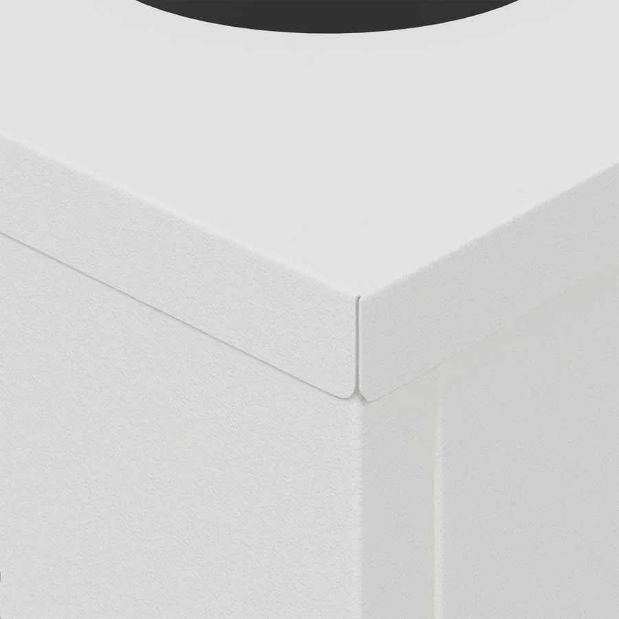 Lumière de chemin LED solaire 2 pcs Blanc chaud 18 x 18 x 50 cm - 8