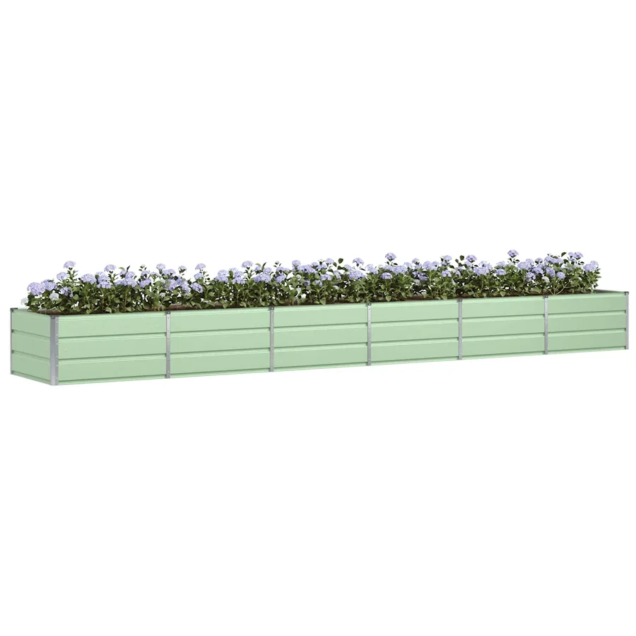 Jardinière Vert 480 x 80 x 45 cm Acier - 3