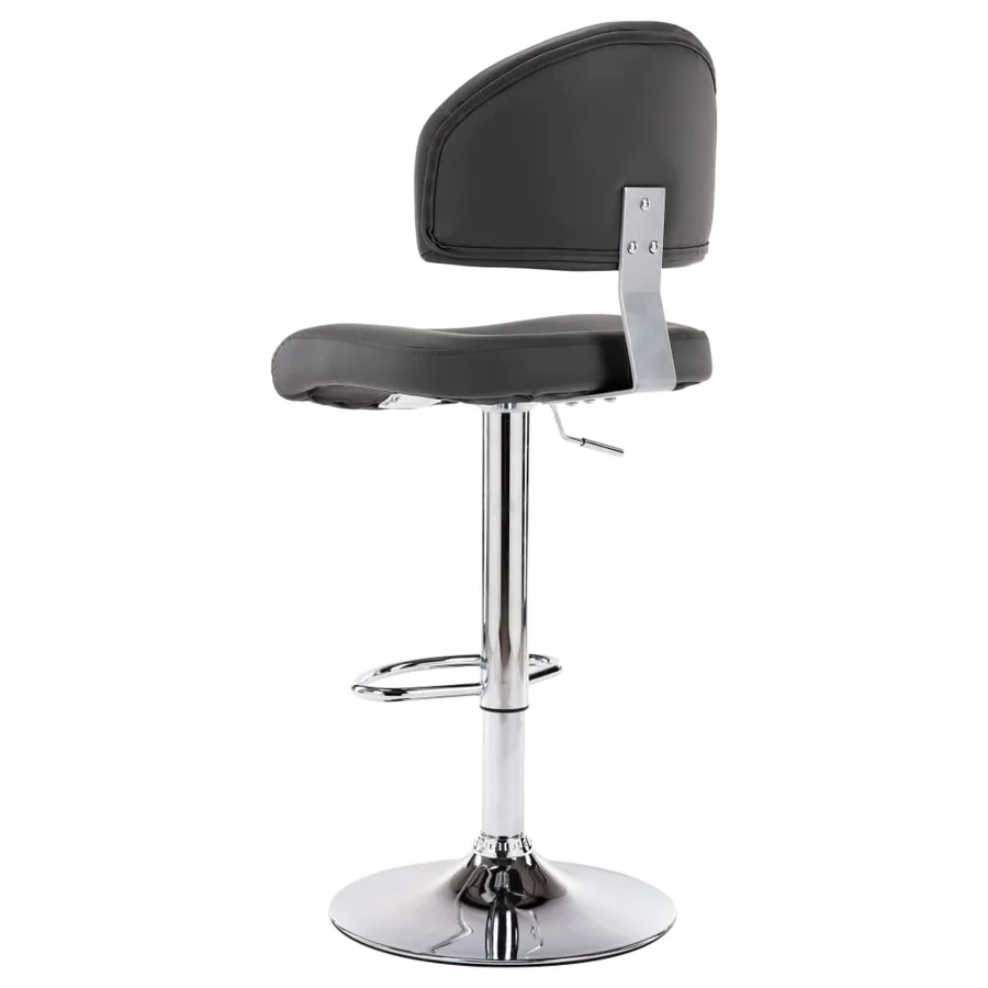 Tabouret de bar Gris Similicuir - 2
