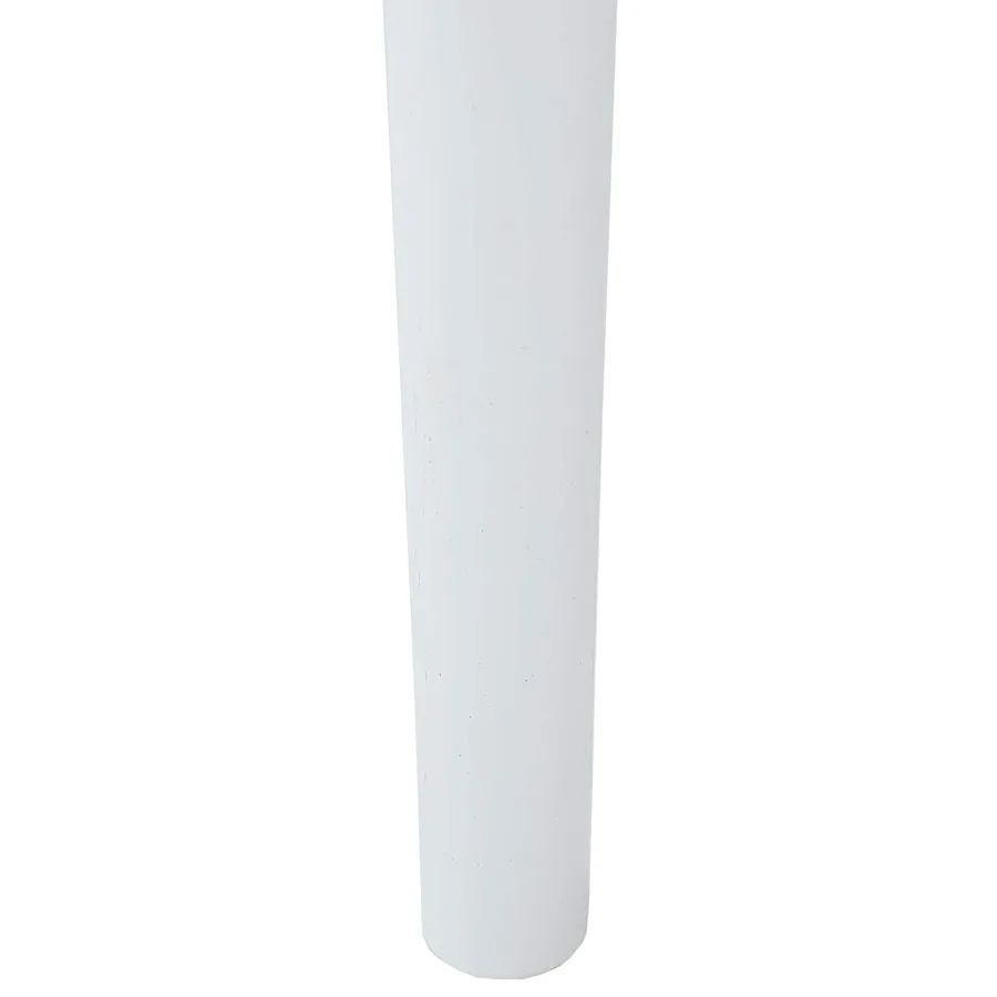Chaise de salle à manger 2 pcs Blanc et Naturel - 8