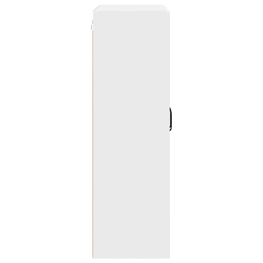 Cabinet en verre mural PORTO Blanc 80 x 31 x 100 cm - 7