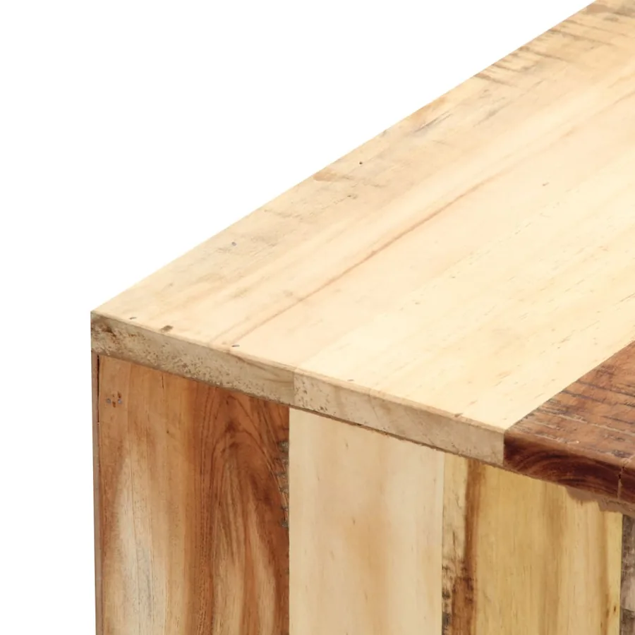 Meuble TV 100x30x33 cm Bois de récupération massif - 6