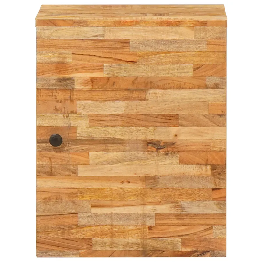 Cabinet de Salle de Bain Suspendu Naturel 38 x 33 x 48 cm - 3