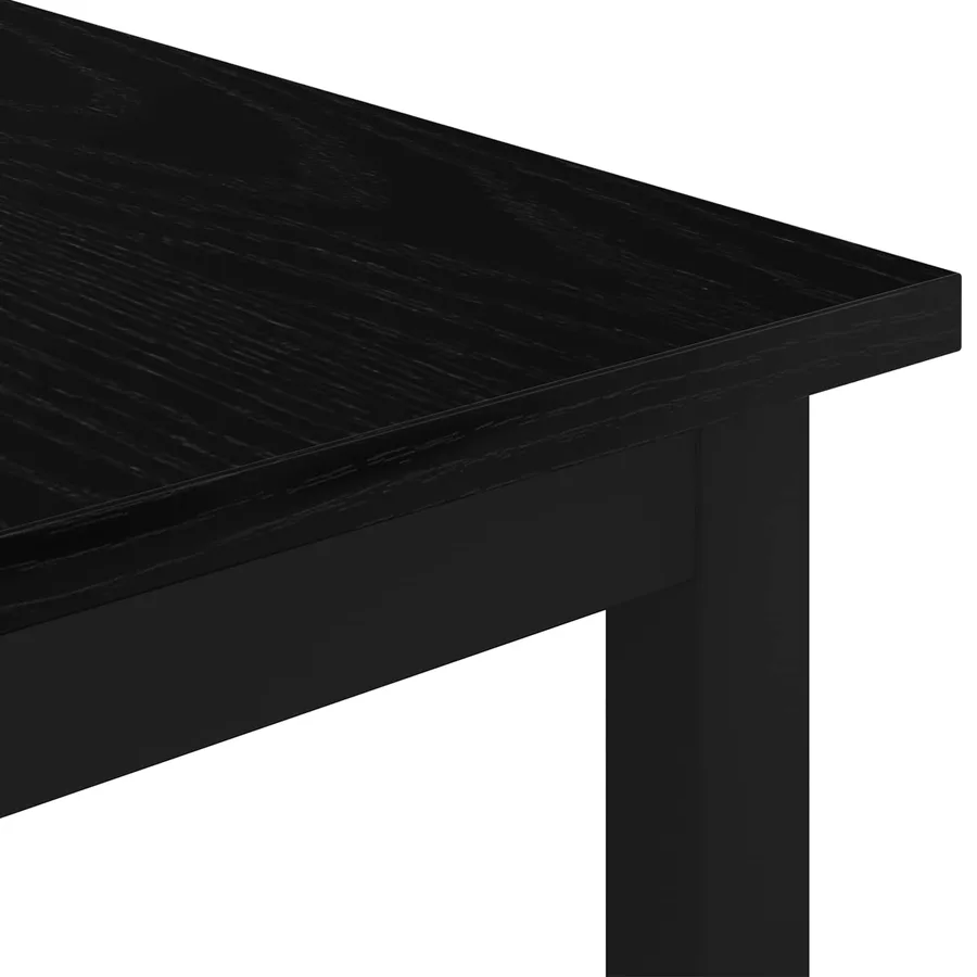 Table basse Chêne noir 60 x 30 x 36 cm Bois d'ingénierie - 7