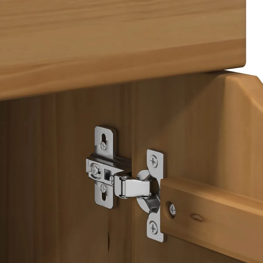Cabinet roulant avec roue Marron miel 63,5 x 39 x 65,5 cm - 9