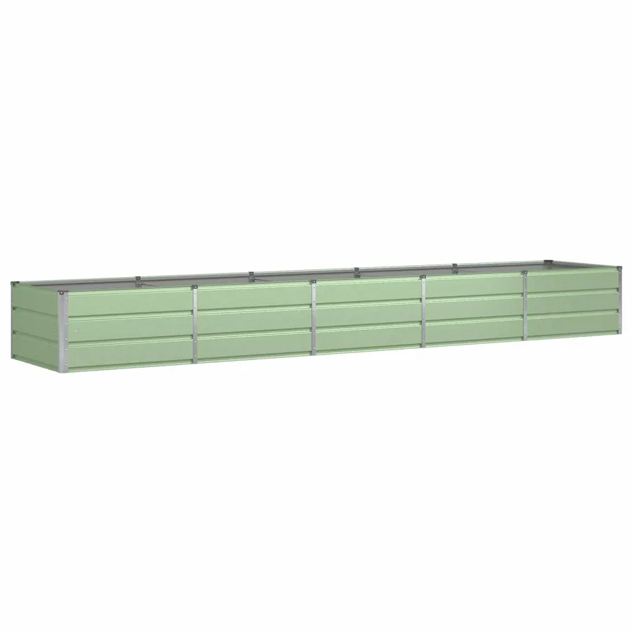 Jardinière Vert 400 x 80 x 45 cm Acier - 2
