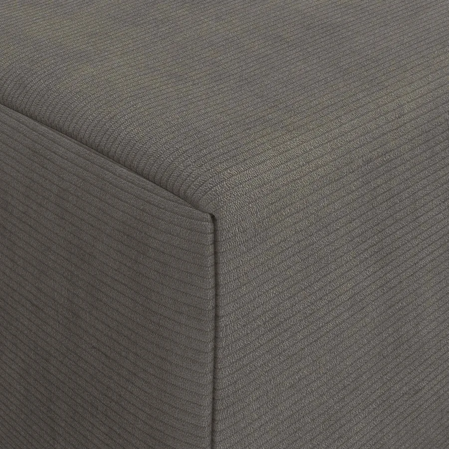 Canapé-lit pliable Gris clair 200 x 70 x 10 cm - 6