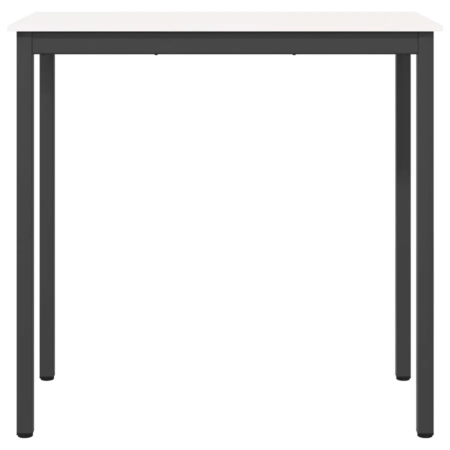 Table de bar Blanc 110 x 55 x 105 cm Bois de pin massif - 5
