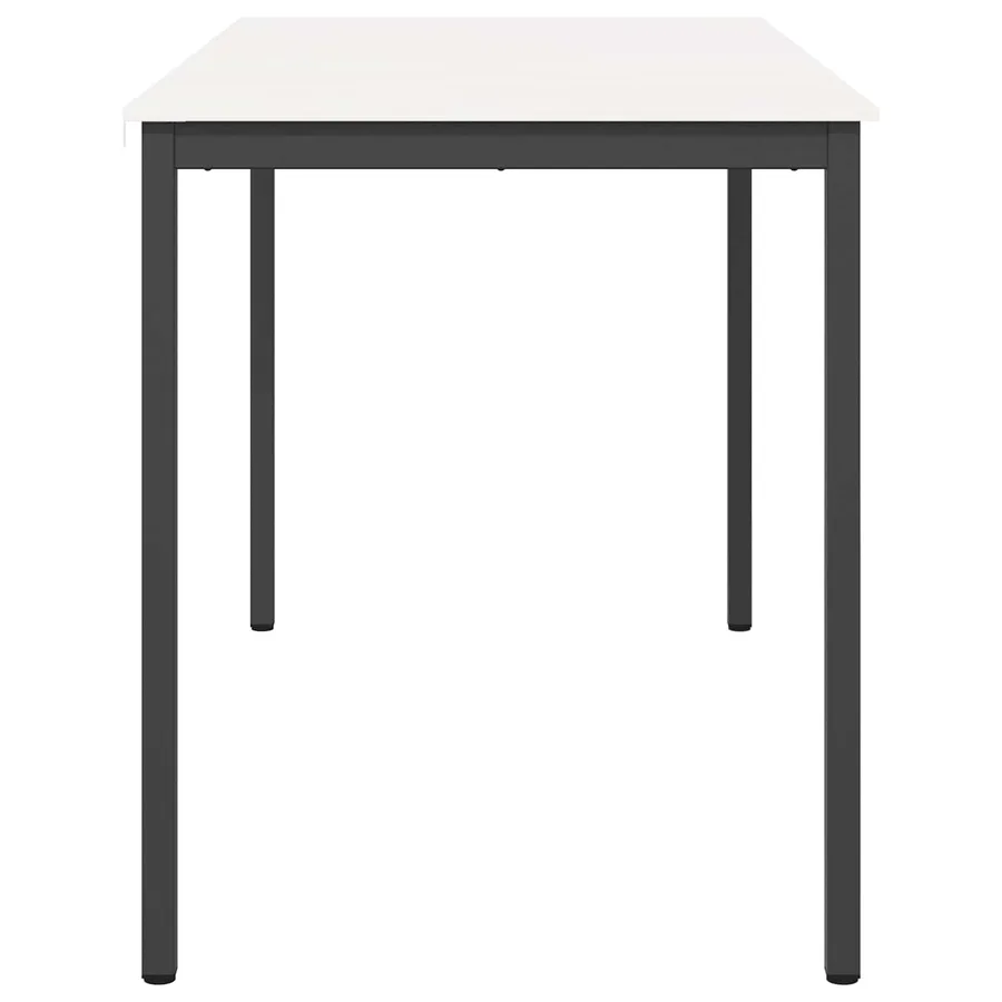 Table de bar Blanc 180 x 90 x 105 cm Bois de pin massif - 6