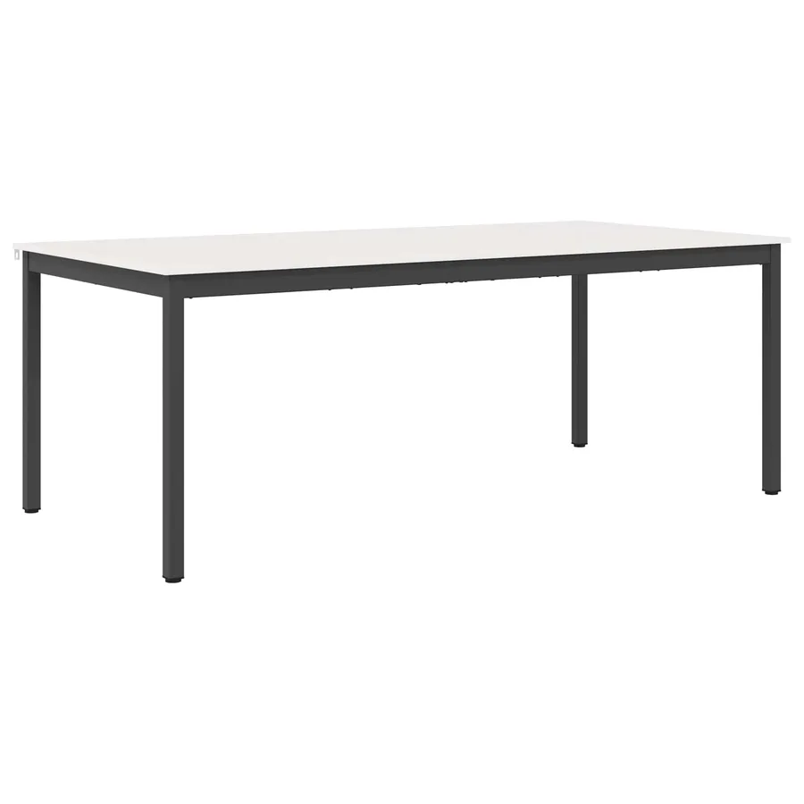 Table de salle à manger / Table de repas Blanc - 2