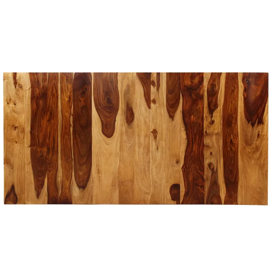 Table à manger Bois massif et acier 180 cm - 7