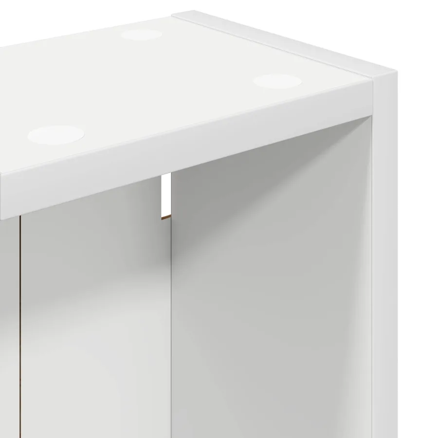 Armoire murale de salle de bain Blanc 20 x 14 x 70 cm - 8