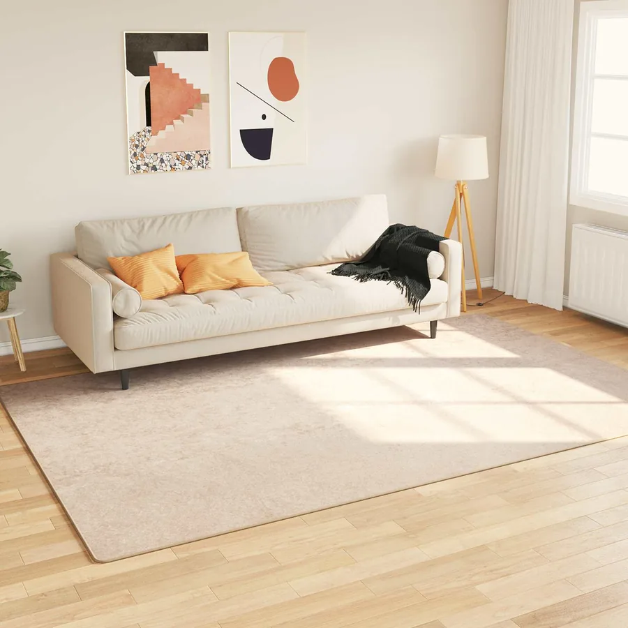 Coureur de Tapis MARSA Crème 150 x 230 cm Polyester et PVC