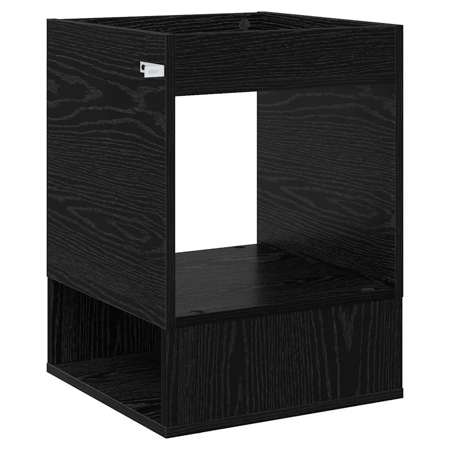 Table d'appoint Chêne noir 40 x 40 x 56 cm Bois d'ingénierie - 6
