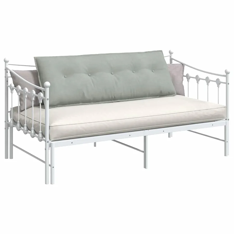 Coussin de Dos Gris clair 140 x 50 cm Tissu en velours côtelé - 3