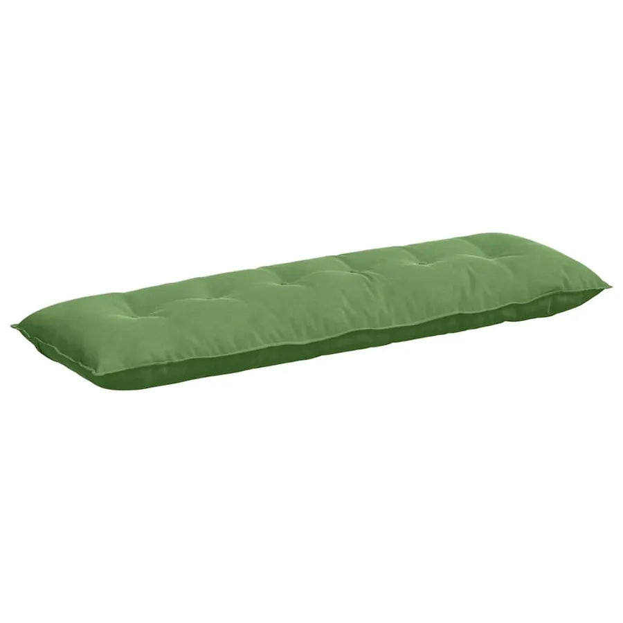 Coussin de Dos Vert clair 160 x 50 cm Tissu en velours côtelé - 2