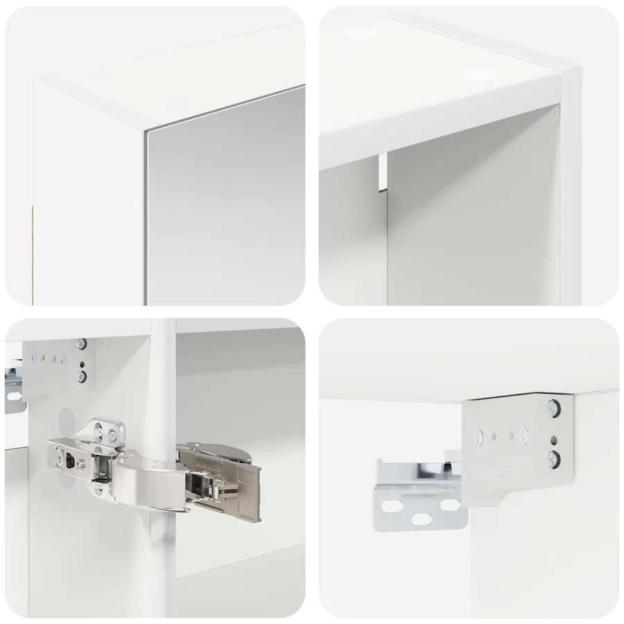 Ensemble de Meubles de Salle de Bain 3 pcs 120 x 14,5 x 70 cm - 10