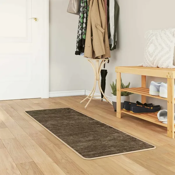 Coureur de Tapis MARSA Vert forêt 50 x 200 cm Polyester et PVC