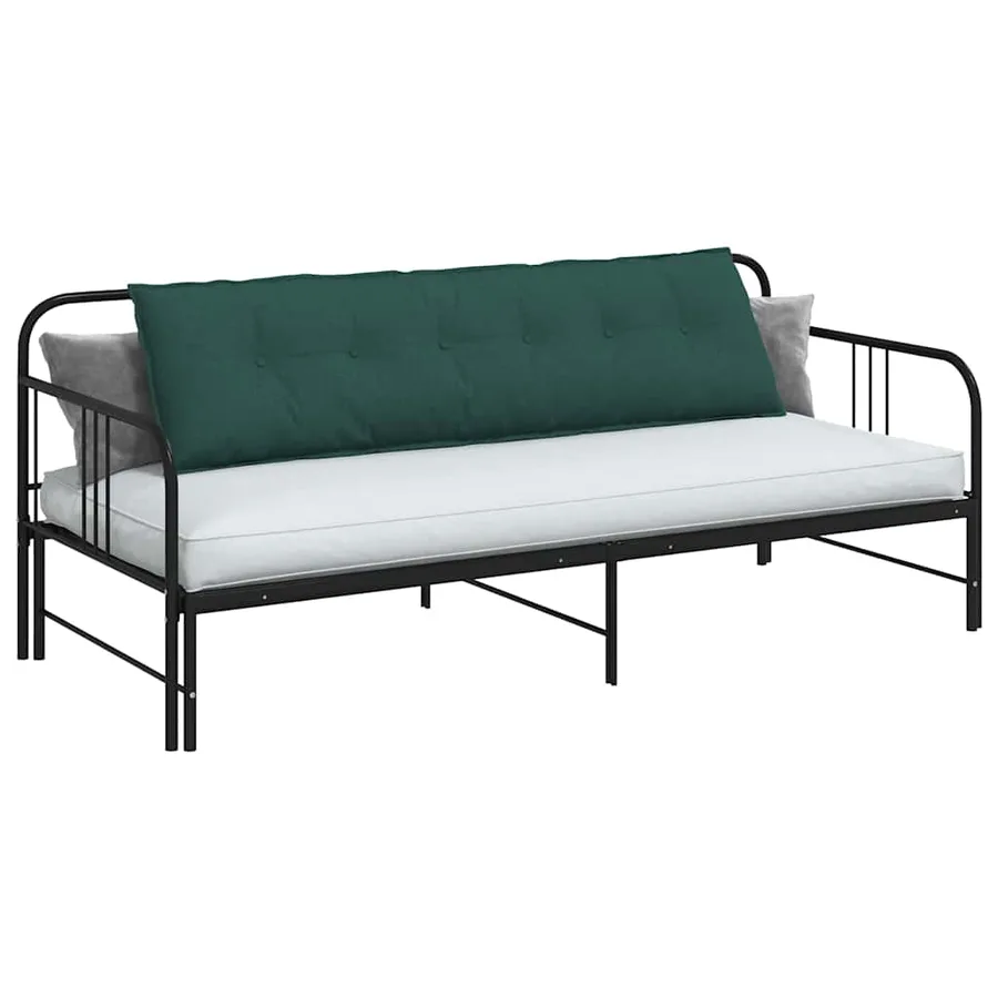Coussin de Dos Vert foncé 180 x 19 x 50 cm tissu - 3