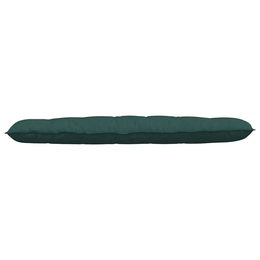 Coussin de Dos Vert foncé 180 x 19 x 50 cm tissu - 5