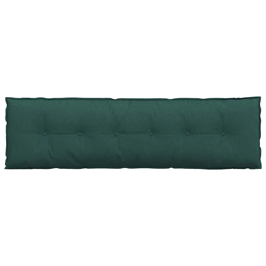 Coussin de Dos Vert foncé 180 x 19 x 50 cm tissu - 6