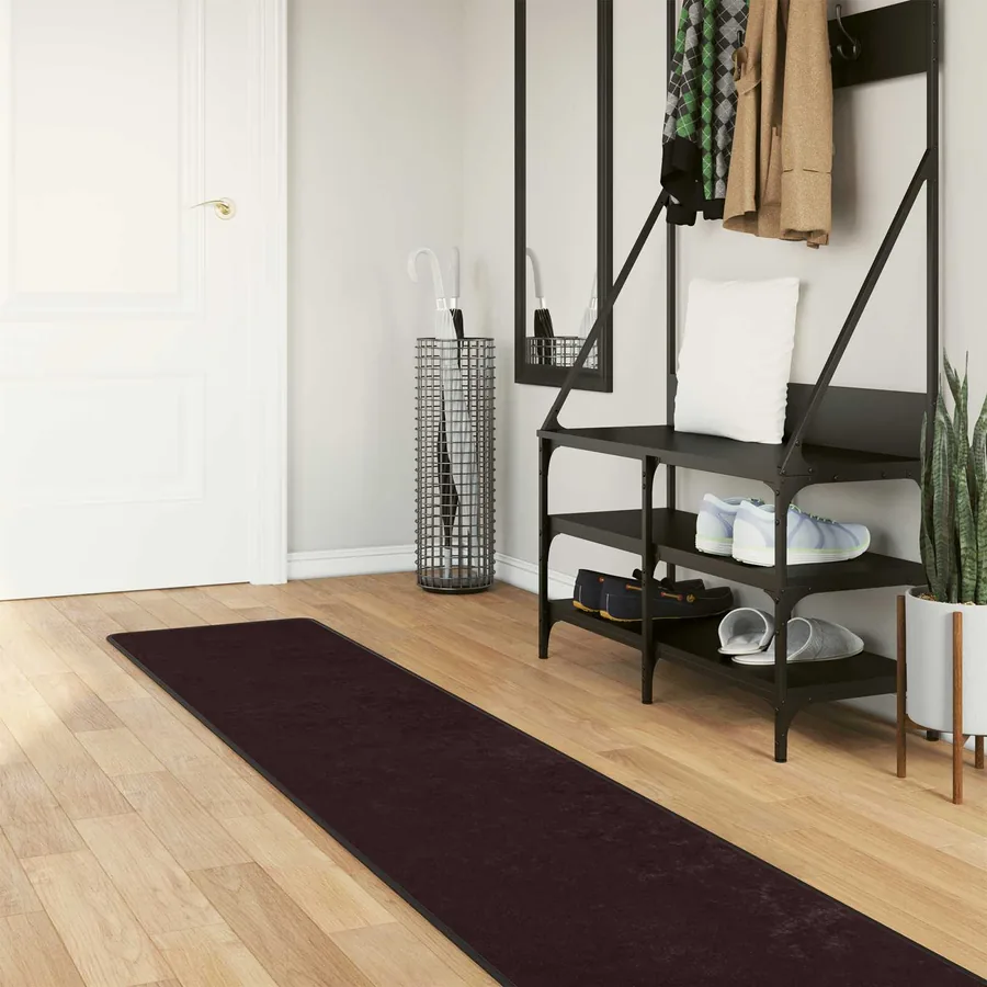 Coureur de Tapis MARSA Anthracite 50 x 450 cm Polyester et PVC