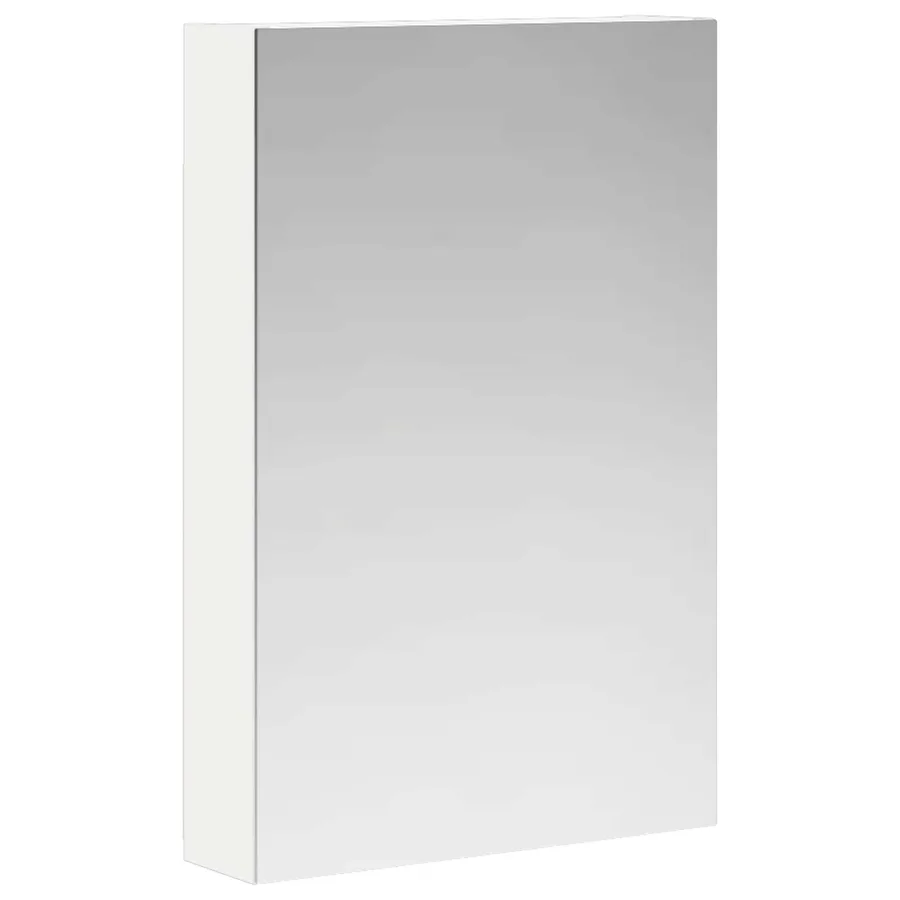 Armoire Miroir de Salle de Bain Blanc 40 x 10,5 x 60,5 cm - 2