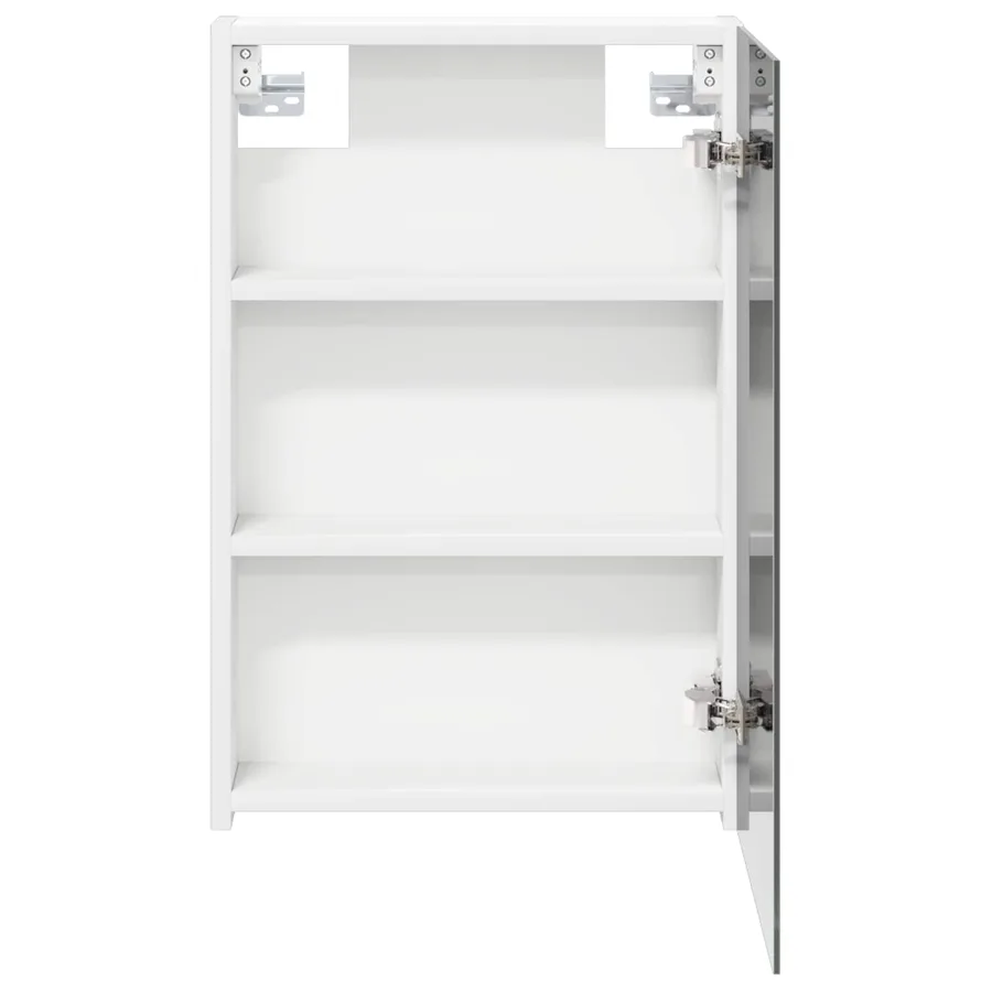 Armoire Miroir de Salle de Bain Blanc 40 x 10,5 x 60,5 cm - 6