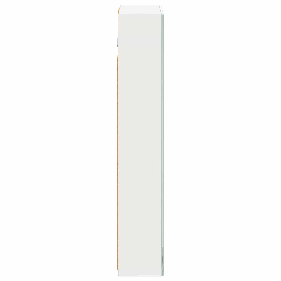 Armoire Miroir de Salle de Bain Blanc 40 x 10,5 x 60,5 cm - 7