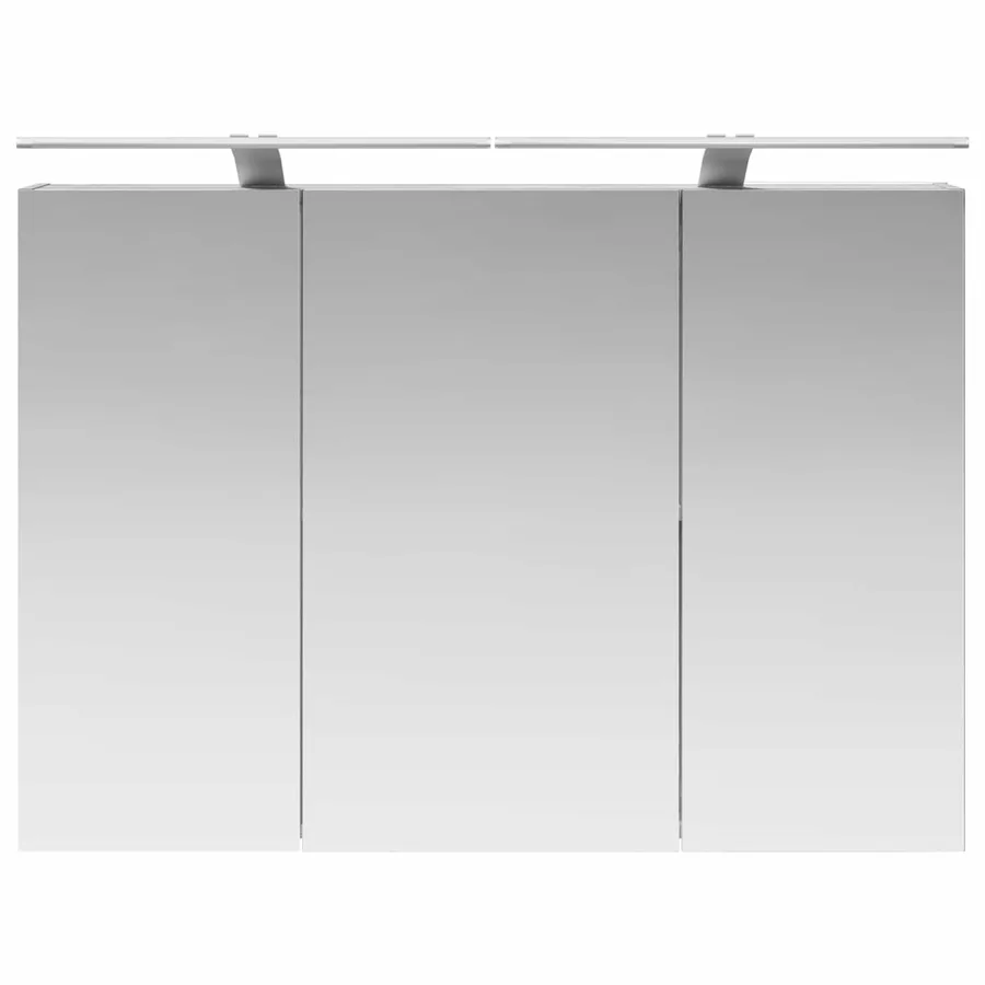 Armoire Miroir de Salle de Bain Gris Sonoma 100 x 14,5 x 70 cm - 6