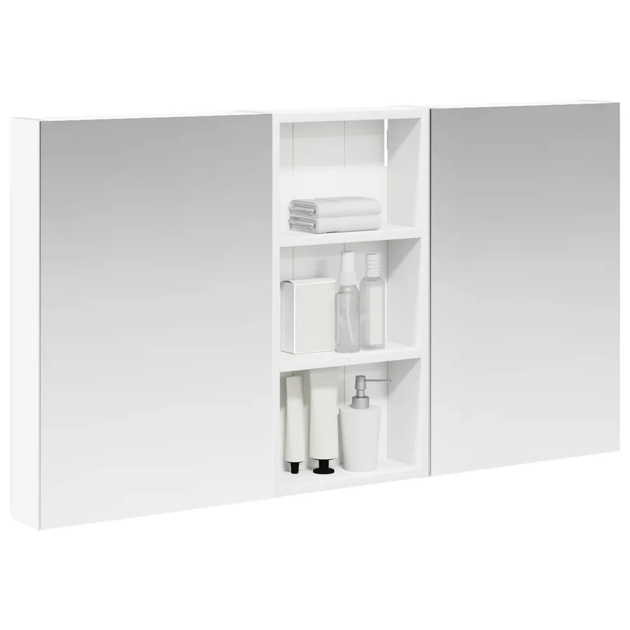 Ensemble de Meubles de Salle de Bain 3 pcs 110 x 10,5 x 60,5 cm - 3